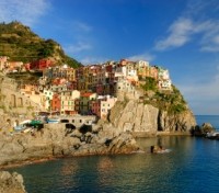 Manarola in Italy`s Cinque Terre
